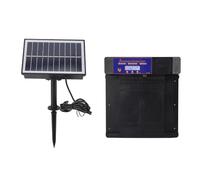 Generic Paute de Poulet au Poulet Solaire, Batterie Multiple Alerte Anti-raigne Porte Galle (Black)