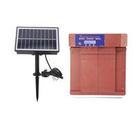 Generic Paute de Poulet au Poulet Solaire, Batterie Multiple Alerte Anti-raigne Porte Galle (Bronze)