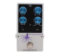 Generic Pédale de Rehausseur de Basse EQ de Précision, Gain à Large Plage pour Améliorer les Performances de Votre Guitare Basse 4,64 * 2,55 * 1,96 Pouces