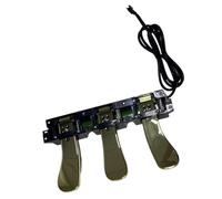 Generic Pédale de Sustain Antidérapante Pédale Pied Instrument Musique Compacte Pédale Stable Interrupteur Silencieux Adaptée Aux Répétitions Concerts Studios, Pas de Couvercle