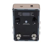 Generic Pédale D'effets de Guitare électrique, Enregistreur de Boucle Portable Durable de 160 Minutes pour la Production Musicale et les Festivals, Conception Compacte