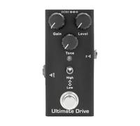 Generic Pédale d'Effets pour Guitare Compacte Professionnelle Effet Sonore Construction Métallique avec Réglages Gain Volume Approprié pour Concert Spectacle, Conduite Ultime