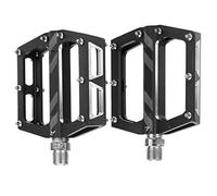 Generic Pédales de Vélo Durables en Alliage D'aluminium pour Vélo, Suffisamment D'adhérence pour Le Contrôle, en Alliage D'aluminium, comme indiqué sur l'image (Black)