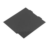 Generic PEI PEO - Plaque de Construction Texturée, Plate-forme de Lit Chauffante Lisse pour Mini Imprimante 3D, Acier Flexible 184x184mm