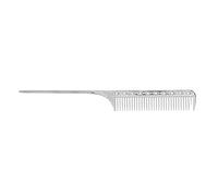 Generic Peigne à Cheveux Queue de Rat Peigne en Métal en Aluminium de Style Professionnel pour Salon de Coiffure Barbier, à Cheveux pour les Besoins de Coupe de, 8,9 X 1 Po (SILVER)
