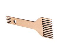 Generic Peigne à Tisser en Bois, Hêtre Durable à Double extrémité pour L'artisanat de Tissage, Peigne à Tisser pour Pulls