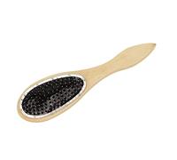 Generic Peigne Brosse à Perruque pour éviter les Frisottis et l'électricité Statique, Manche en Bois Exquis pour la Maison et les Magasins de Perruques, Brosse à épingles en Acier pour L'entretien