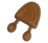Generic Peigne de Massage En Bois En Forme D'escargot, 6 Pièces, Mignon, Tête Méridienne, Grattage Des Yeux, Masseur Vert