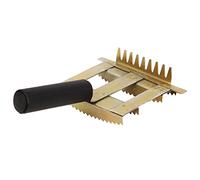 Generic Peigne de Perte pour Bovins et Chevaux, Outil de Brosse Ergonomique en Fer pour le Toilettage et le Soulagement des Démangeaisons, 20x14x7cm, 1 Pièce