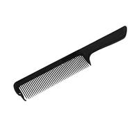 Generic Peigne de Tondeuse Antistatique à Dessus Plat, Peigne de Barbier pour Coupe de Cheveux avec Poignée Ergonomique pour une Finition Lisse (BLACK)
