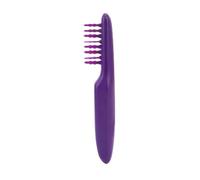 Generic Peigne Démêlant électrique, Dents Rotatives Efficaces, Outil de Coiffure pour Cheveux Secs et Mouillés, Cheveux Bouclés, épais et Lisses (Violet)