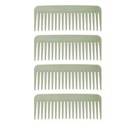 Generic Peigne Démêlant pour Cheveux, Paquet de 10, Peignes Doux à Dents Larges, pour Salon et Usage Domestique, Matériau Léger en Paille de blé