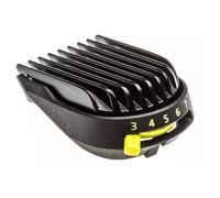 Generic Peigne pivotant réglable de 3 à 7 mm compatible avec le rasoir Philips MultiGroom Noir