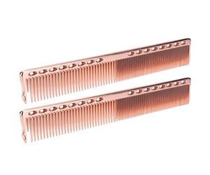Generic Peignes de Coupe de Cheveux Professionnels en Acier Inoxydable, Outils de Coiffure Durables pour Salon de Coiffure, Faciles à Transporter pour Salon de Professionnel ou Usage Domestique 2