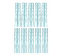 Generic Peignes de Reliure Durables, 150 Pages, 30 Anneaux, Peignes en Plastique pour Papier A4, Enseignants et étudiants, 10 Pièces (vert clair)