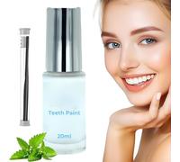 Generic Peinture dentaire naturelle, blanchiment des dents, blanchiment instantané des dents, polissage des dents portable, blanc tendu, 20 ml (1)