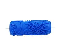 Generic Peinture Murale Embossée Rouleau Motif Fleur Brosse Caoutchouc Création Motif Floral Effet Relief Convient pour Mur Salon Chambre Atelier, # 12