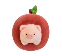 Generic Peluche orange, jouet animal en peluche, mignon, créatif, oreiller, poupée douce pour chambre d'enfant, filles, garçons, 26cm