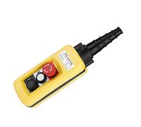 Generic Pendentif de Commande de Palan à Chaîne de Grue avec Arrêt D'urgence, Contrôleur de Commutateur de Haute qualité pour Palan et Grue, Matière Plastique ABS Durable, Utilisation Pratique à une