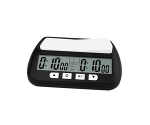 Generic Pendule Echecs Horloge Echec Pendule Echec Chess Clock Horloge D'échecs Professionnelle pour Un Jeu Compétitif, Noir