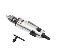 Generic Perceuse à Air, Perceuse Pneumatique Foret fileté à l'Air avec Forage d' Droit Foret en Alliage Zinc Usure Résistante Anti-corrosion à pour l'industrie Outil Pneumatique 3/8 Pouces