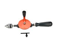 Generic Perceuse Manuelle avec Système D'entraînement à Double Pignon pour Mini Perceuse à Main, Longue Durée de Vie, Correction des Pièces pour Bois-plastique (1/4 pouce)