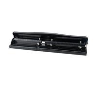 Generic Perforateur Réglable 3 Trous, Outil Manuel de Conception en Métal pour Applications sur Papier A4, 1 X unité