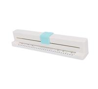 Generic Perforatrice 30 Trous, perforatrice Manuelle pour cahiers et classeurs à Feuilles Mobiles avec Guide Papier, capacité de 3 Feuilles, pour Papier A4, B5, A5, B6, A6, B7, A7