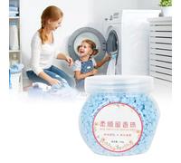 Generic Perles de Parfum de Lavage, Facteur D'adoucissement, Effet élastique, Structure Stable pour éviter l'électricité Statique (Style océanique vibrant 100g)
