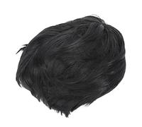 Generic Perruque de Cheveux Courts pour Hommes, Beau Design Moelleux, à Porter Fermement pour les Jeux de Rôle, Maille Respirante