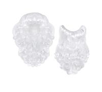 Generic Perruque de Père Noël, Barbe, Noël, Cosplay, Costume Réaliste, Poils Du Visage, pour Opéras Festifs, Masqués.