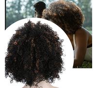 Generic Perruques Cheveux Humains, à la Mode avec Simulation du Cuir Chevelu à Perruque Courte de Curre de Lace
