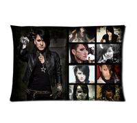 Generic Personalized Rock Music Band Black Veil Brides Ashley Purdy Poster Rectangle Pillowcase 24x16 inches (one side)