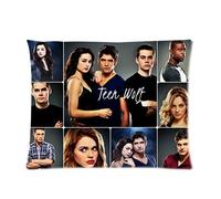 Generic Personalized Teen Wolf Dylan O'Brien &Tyler Posey &Crystal Reed Pattern Custom Pillowcase Sold By Too Amazing Pillow Case Pillowcase 20x26 inches (one side)
