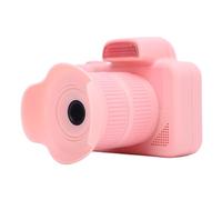 Generic Petit Appareil Photo Numérique 96MP, Objectif Avant et Arrière pour Les Amateurs de Musique, Appareil Photo Numérique Portable pour Voyage en Plein Air, Matériau ABS (Pink)