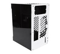Generic Petit Boîtier PC Compact en Acrylique avec Système de Refroidissement Creux et Panneau Transparent, Boîtier D'ordinateur de Bureau à Installation Facile avec 4 SSD de 2,5 Pouces, Idéal pour le