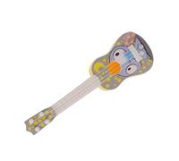 Generic Petit ukulélé Jouet de Guitare 4 Instrument de Musique en Nylon en Nylon pour la créativité et l'expression des Enfants (Jaunâtre)