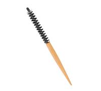 Generic Petite Brosse à Cheveux Ronde Précise, Peigne pour Coiffures Rapides, Outil de Coiffure pour Professionnels, Peigne de Maquillage, Manche Antidérapant en Cerise Naturelle, Style Flexible