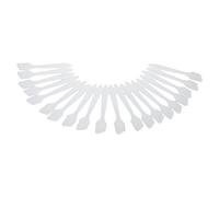 Generic Petite Cuillère à Crème pour le Visage, Mini Spatule Cosmétique Réutilisable 20 Pièces Transparente Polyvalente pour Crème pour le Visage pour Lotion pour le Corps