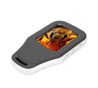 Generic Petite Loupe électronique Légère à Double Source de Lumière pour L'inspection des Réparations de Tissus - Chargement USB 2 MP LED Blanche Violette