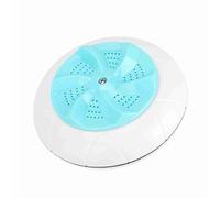 Generic Petite Machine à Laver Turbo Ultrasonique Portative pour les Voyages et la Maison avec une capacité de Charge de 1 Kg (GREEN)