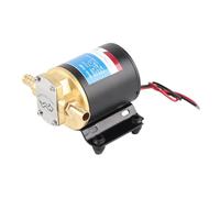 Generic Petite Roue de Pompe, Soupape en Laiton dans l'arbre de Pompe auto-arsé dans la Base en Acier Inoxydable dans la Base en Caoutchouc Souple 24 V 1,5 A pour le Camping-car pour le Navire pour