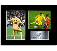 Generic - Photo - Art mural - Photographie - Pour mur - Équipe de France de football - Mike Maignan - Noir - 21 x 21 cm - Sans cadre - Contemporain - Uni - Intérieur - Montage mural - Laquée