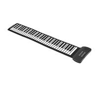 Generic Piano à Clavier Enroulable, Son Surround Stéréo 4D Portable pour les âges, Piano à Main 61 Touches (PM61)