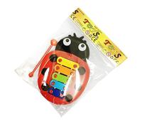 Generic Piano à Frapper à la Main, Cultiver l'attention, Jouet de Frappe Sûr Multifonction Portable pour Enfants, Contrôle du Volume Réglable pour la Maison (Emballage de Sac OPP)