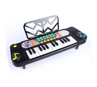 Generic Piano électrique pour Enfants, Clavier éducatif pour Débutants, Instrument Portable pour L'apprentissage de la Musique, adapté à un Usage Domestique ou Scolaire (avec Feuilles 25 Touches 11