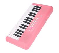 Generic Piano électronique 32 Touches avec Microphone et Deux Haut-parleurs pour la Pratique à Domicile, Léger (rouge fraise)