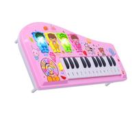 Generic Piano Electronique pour Enfants Clavier Multifonction Instrument Musical Ludique avec Design Cartoon pour Bebes et Tout Petits Materiel ABS Taille 32.5 x 15.5 x 3.5cm (Rose)