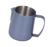 Generic Pichet à Mousse de Lait élégant en Acier Inoxydable, Tasse pour Latte Art 450ml, Idéal pour les Baristas à Domicile (BLUE)