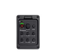 Generic Pick-up de Guitare Acoustique, Préampli Acoustique Pickup pour Guitare avec Affichage LED Presys Blender Petite Taille de Préampli (Black)